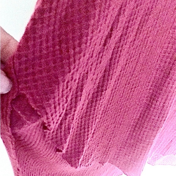 ⭐️Host Pick!⭐️FREE PEOPLE Spring Valley Waffle Knit Top In Cochineal (Pink) L/XL - Picture 7 of 10